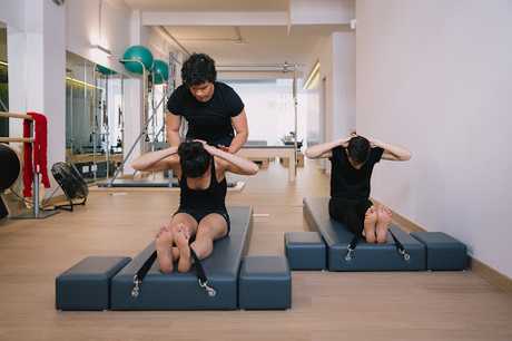 Fotografia tomada fuera de HYGGE by Antonio León - Centro de pilates en Santiago de Compostela A Coruña