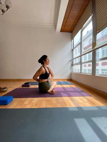Fotografia tomada fuera de Aguaclara Yoga - Centro de yoga en Ferrol A Coruña