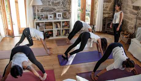 Fotografia tomada fuera de Yoga hOMMe - Centro de yoga en Cabanas A Coruña