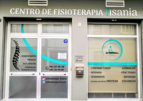 Fotografia tomada fuera de Fisioterapia y Osteopatía Fisania - Clínica de fisioterapia en Narón A Coruña